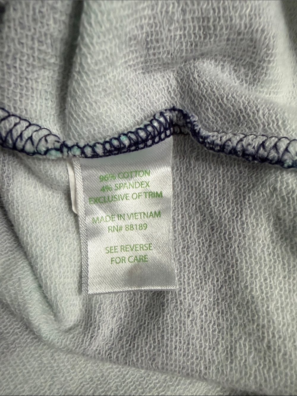 Lilly Pulitzer Skipper Popover 1/2 Zip Sweatshirt Crystal Water Take Off Stripe - Picture 8 of 10